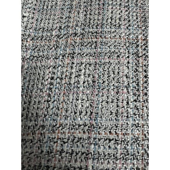 Vintage Gianni Skirt Womens Drop Waist Pleated Front Pencil 12 Tweed Midi Preppy - Picture 4 of 6